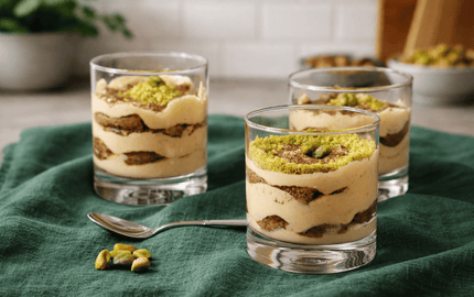 Cremiges Pistazien-Tiramisu